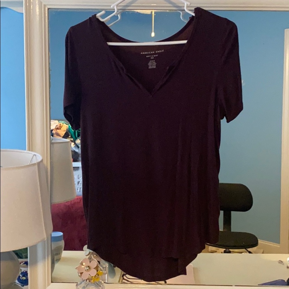 mercian eagle soft and sexy maroon top